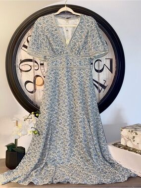Max Studio Floral Maxi Dress